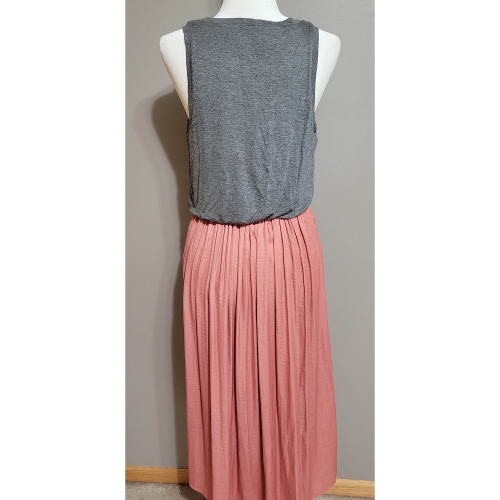 Loft Pleated Skirt Tank Dress - Picture 2 of 7